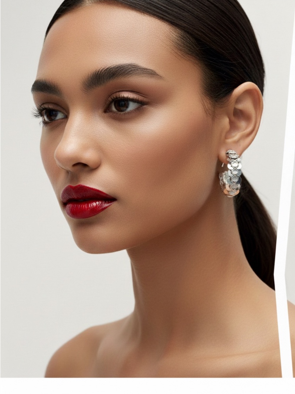 DEEPA GURNANI Acacia Hoop Earrings